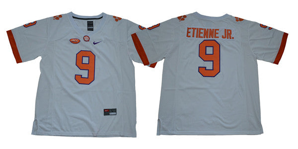 Clemson Tiger #9 Travis Etienne Jr. College Football Jersey  Stitched