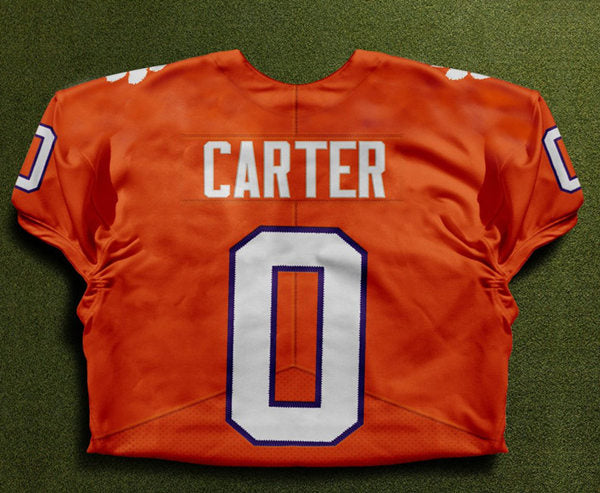 Clemson Tigers #0 Barrett Carter College Football Jersey Stitched