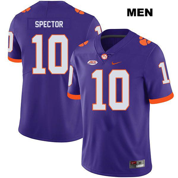 Clemson Tigers #10 Baylon Spector College Football Jersey Stitched