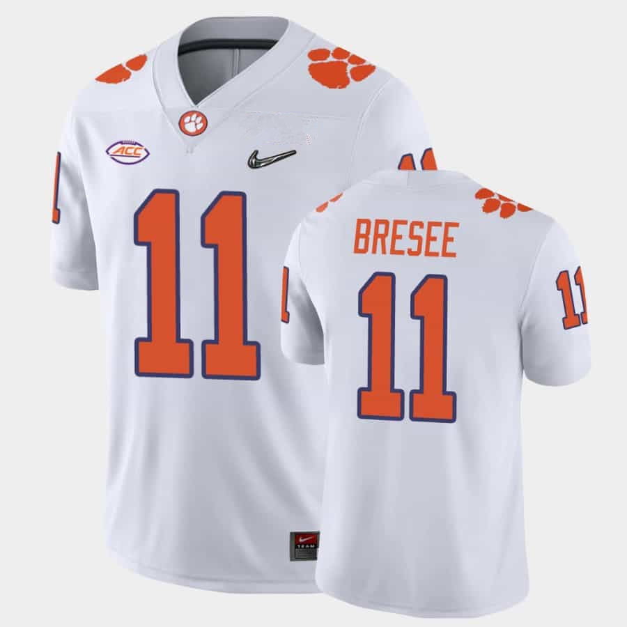 Clemson Tigers #11 Bryan Bresee College Football Jersey Stitched