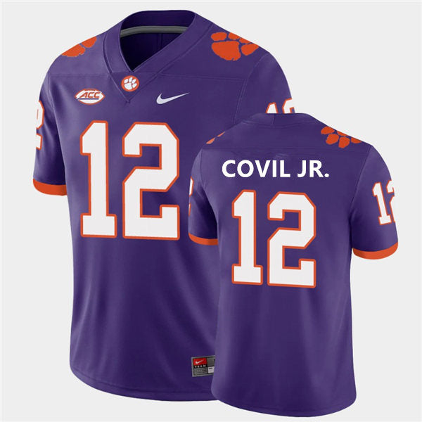 Clemson Tigers #12 Sherrod Covil Jr. College Football Jersey Stitched