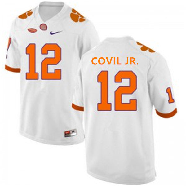 Clemson Tigers #12 Sherrod Covil Jr. College Football Jersey Stitched