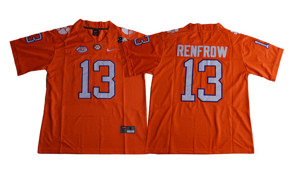 Clemson Tigers #13 Hunter Renfrow College Football Jersey Stitched