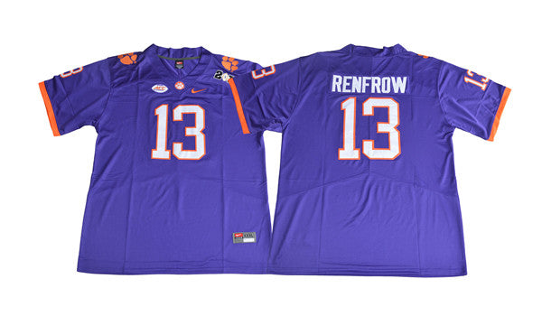 Clemson Tigers #13 Hunter Renfrow College Football Jersey Stitched