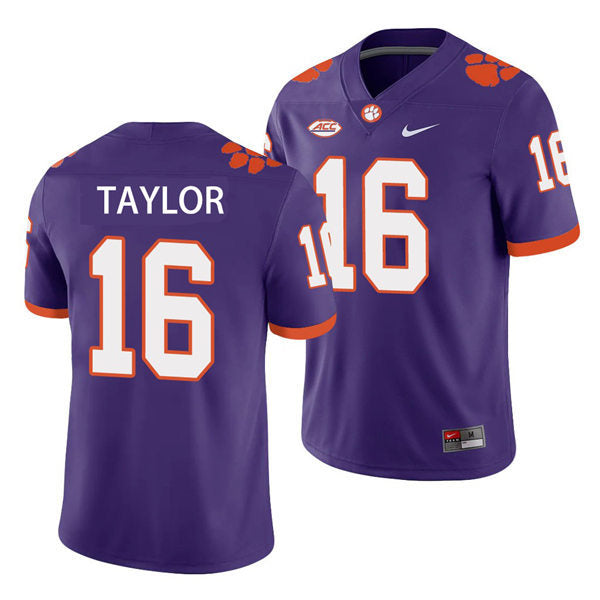 Clemson Tigers #16 Will Taylor College Football Jersey Stitched