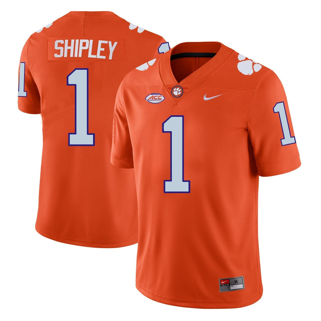 Clemson Tigers #1 Will Shipley College Football Jersey Stitched