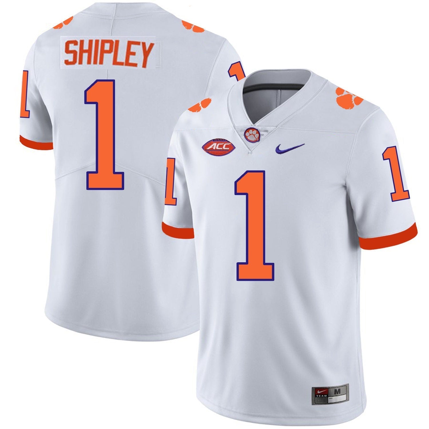 Clemson Tigers #1 Will Shipley College Football Jersey Stitched