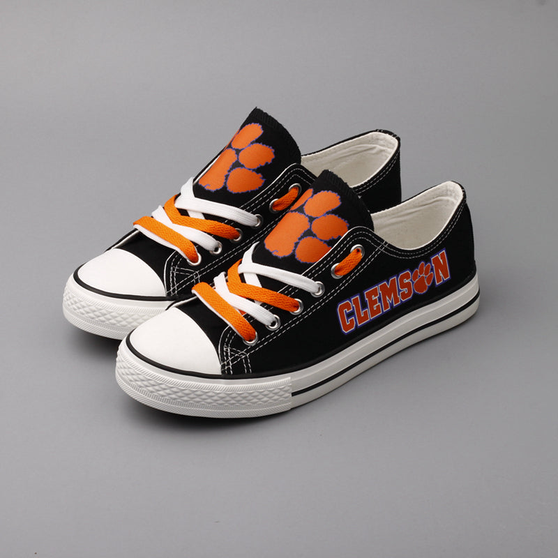 Clemson Tigers Sport Sneakers Shoes For Men Women Fans