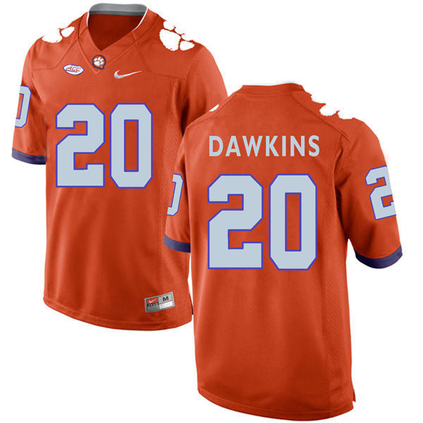 Clemson Tigers #20 Brian Dawkins football Jersey Stitched