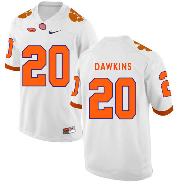Clemson Tigers #20 Brian Dawkins football Jersey Stitched