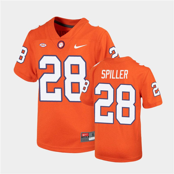 Clemson Tigers #28 C.J. Spiller football Jersey Stitched