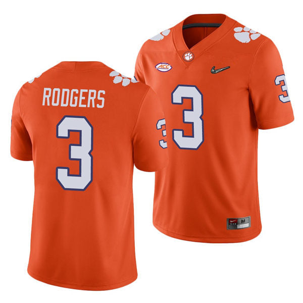 Clemson Tigers #3 Amari Rodgers football Jersey Stitched