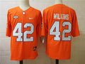 Clemson Tigers #42 Christian Wilkins football Jersey Stitched