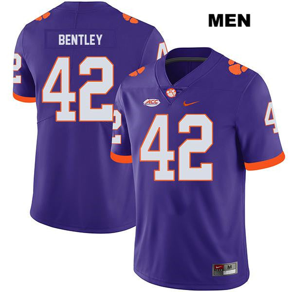 Clemson Tigers #42 LaVonta Bentley College Football Jersey Stitched