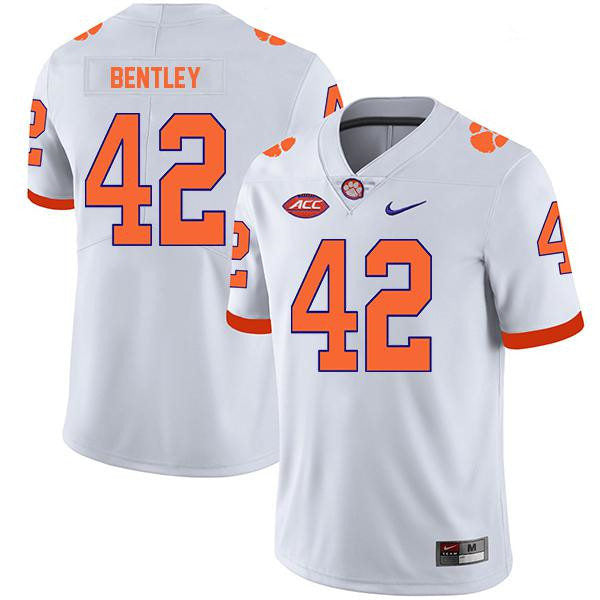 Clemson Tigers #42 LaVonta Bentley College Football Jersey Stitched