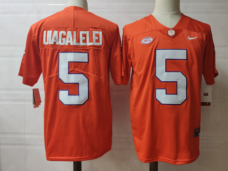 Clemson Tigers #5 D.J. Uiagalelei College Football Jersey Stitched
