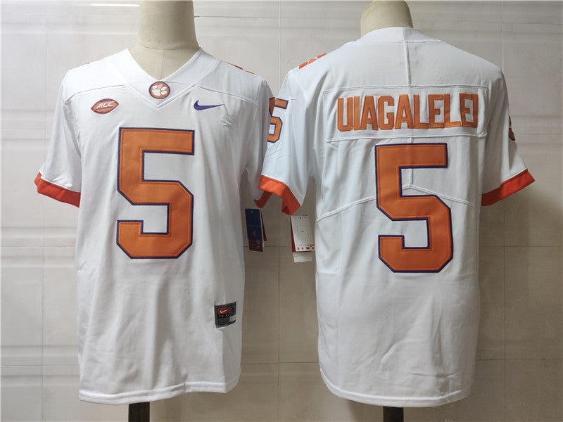 Clemson Tigers #5 D.J. Uiagalelei College Football Jersey Stitched