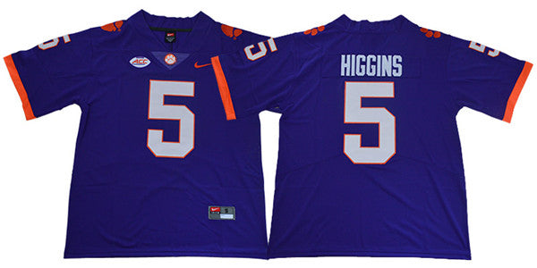 Clemson Tigers #5 Tee Higgins College Football Jersey Stitched