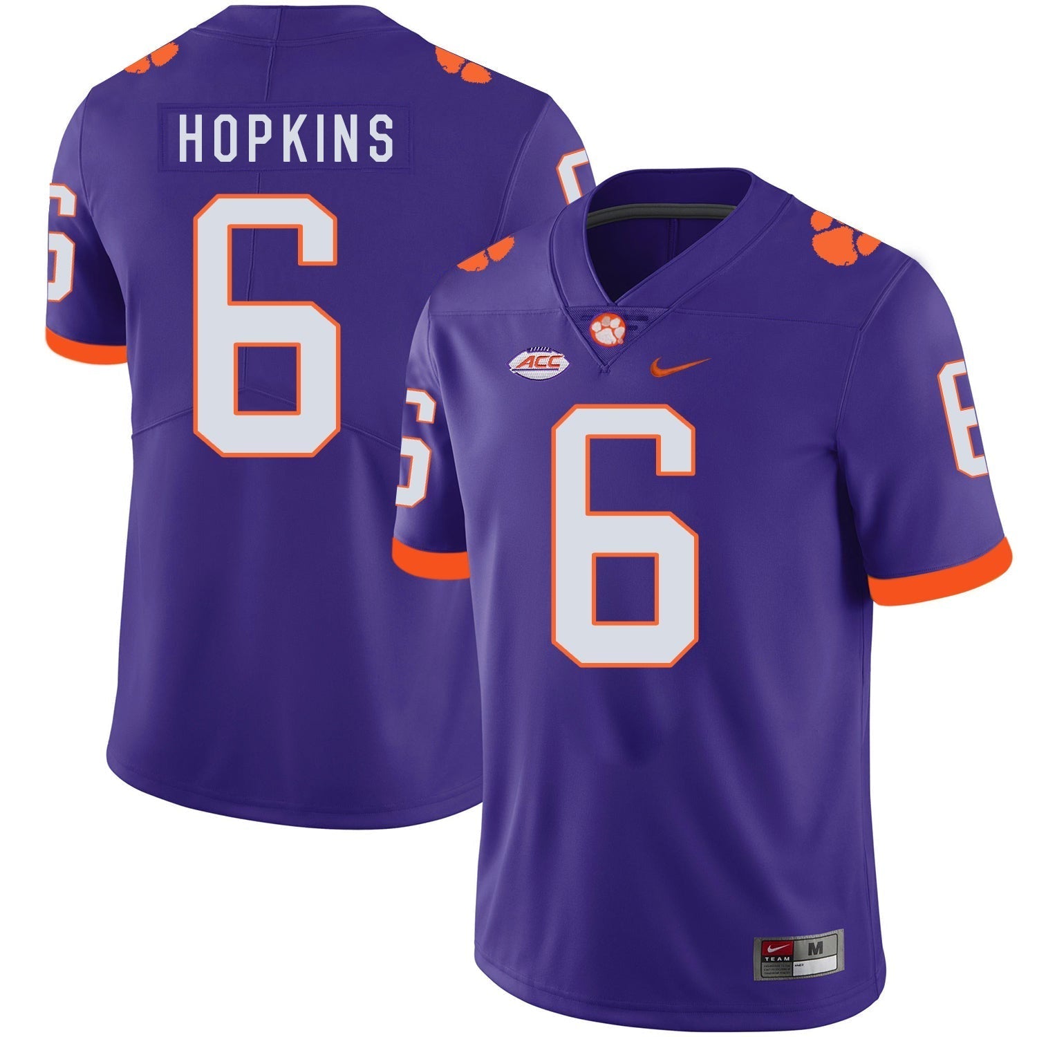 Clemson Tigers #6 DeAndre Hopkins College Football Jersey Stitched