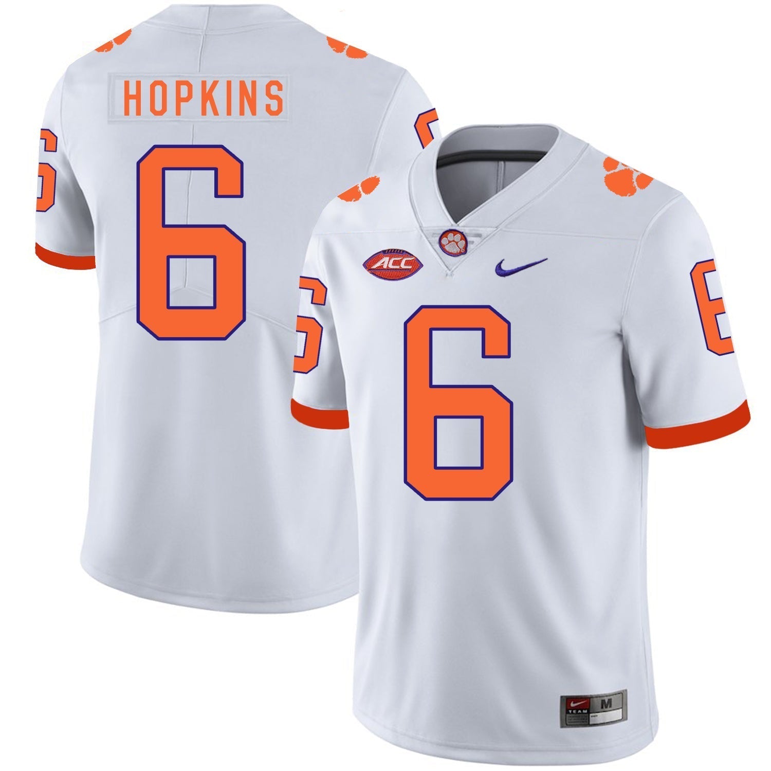 Clemson Tigers #6 DeAndre Hopkins College Football Jersey Stitched