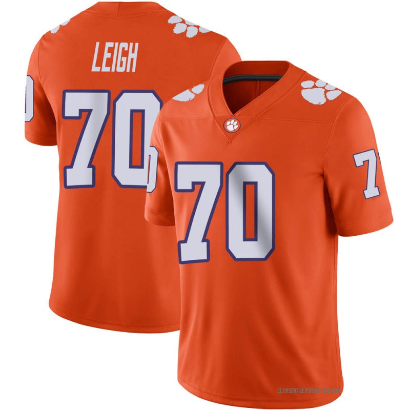 Clemson Tigers #70 Tristan Leigh College Football Jersey Stitched