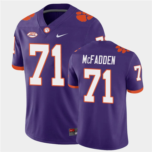 Clemson Tigers #71 Jordan McFadden College Football Jersey Stitched