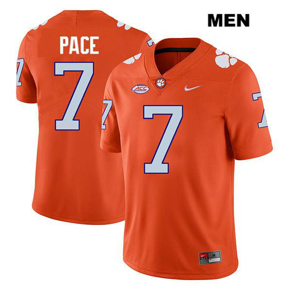 Clemson Tigers #7 Kobe Pace College Football Jersey Stitched