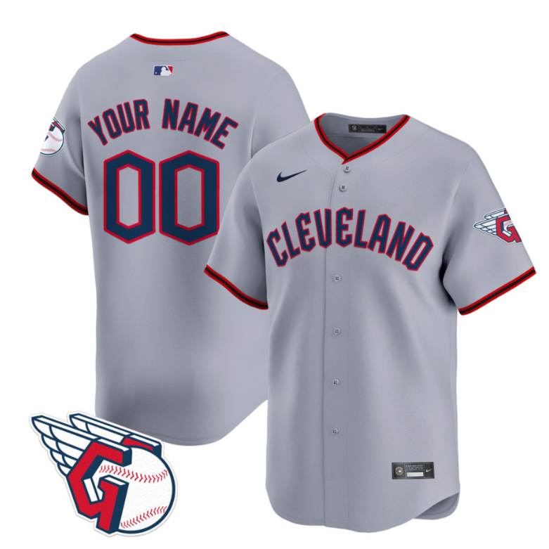 Custom Cleveland Guardians Jersey 2025 Vapor Premier Limited All Stitched