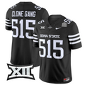 Clone Gang Jersey #515 Iowa State Cyclones 2025 Limited Stitched Black