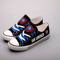 Club Atlético San Lorenzo de Almagro Low Top Canvas Sport Sneakers Shoes For Men Women Fans