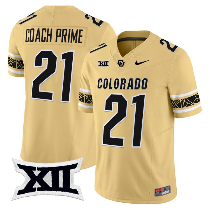 Coach Prime Jersey #21 Colorado Buffaloes 2025 Vapor Limited V2 Stitched