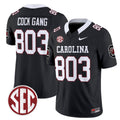 Cock Gang Jersey #803 Carolina 1980 Throwback Rebrand 2026 Stitched