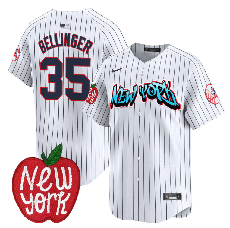 Cody Bellinger Jersey #35 New York Yankees Apple Patch Vapor Premier Limited Stitched