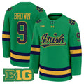 Cole Brown Jersey #9 Notre Dame Fighting Irish 2025-26 Premium Stitched