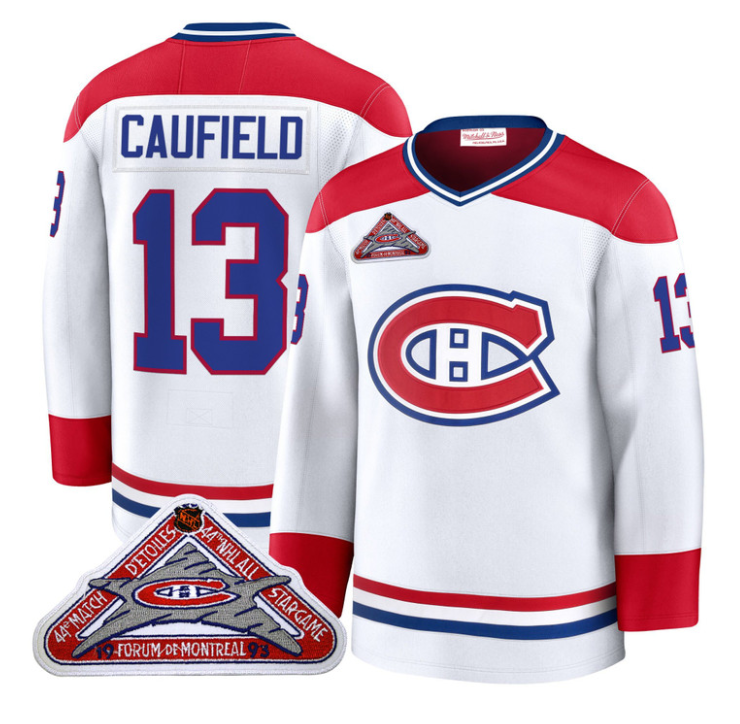 Cole Caufield Jersey #13 Montreal Canadiens Timeless Premium Stitched 1992