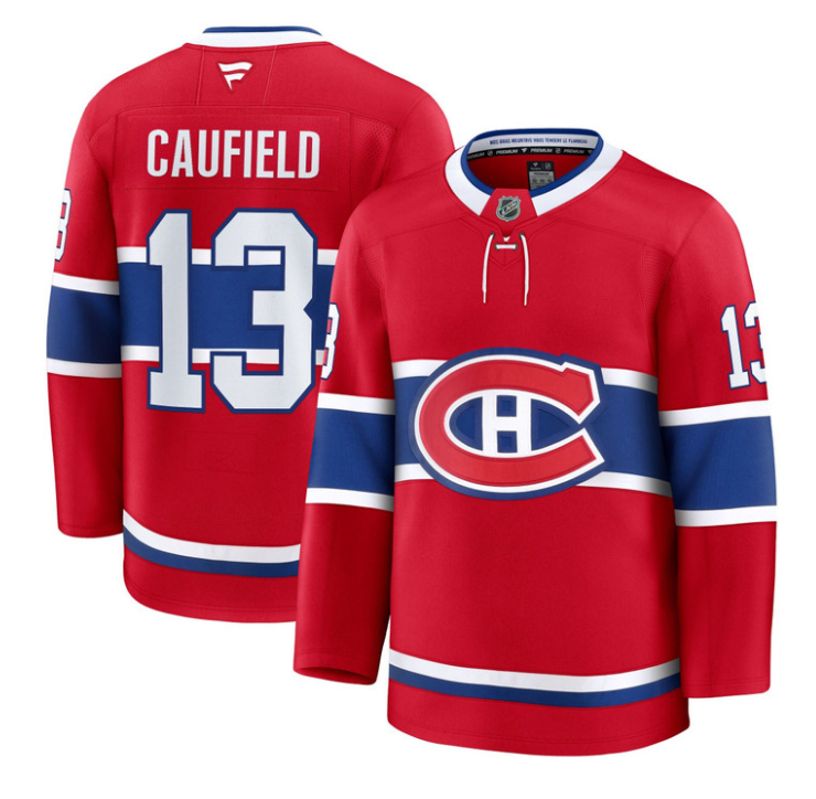 Cole Caufield Jersey #13 Montreal Canadiens Timeless Premium Stitched 1992