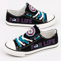 Colorado Avalanche Low Top Canvas Sport Sneakers Shoes For Men Women Fans