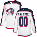 Columbus Blue Jackets NHL White Customized Jersey Stitched