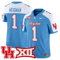 Conner Weigman Jersey #1 Houston Cougars 2025 Oilers Inspired Stitched