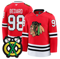 Connor Bedard Jersey #98 Chicago Blackhawks Premium All Stitched
