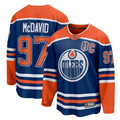 Connor McDavid 97 Edmonton Oilers 2025 Stanley Cup Final Home Breakaway Men Jersey