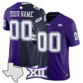Cowboys TCU College Football Split Vapor Limited Custom Jersey Stitched