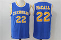Crenshaw #22 Quincy Mccall Basketball Jersey Blue