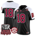 Crimson Jersey #18 Alabama Crimson Tide Lynyrd Skynyrd Patch Stitched