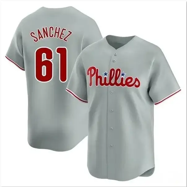 Cristopher Sánchez Jersey #61 Phillies Vapor Premier Limited Stitched