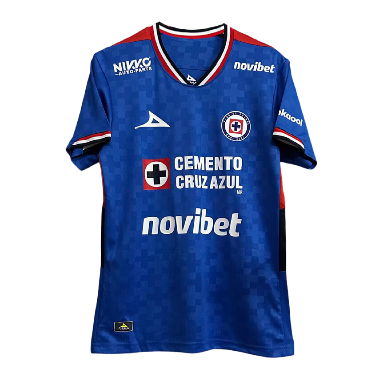 Cruz Azul 2025-26 Home FARAVELLI 8 Jersey – Blue
