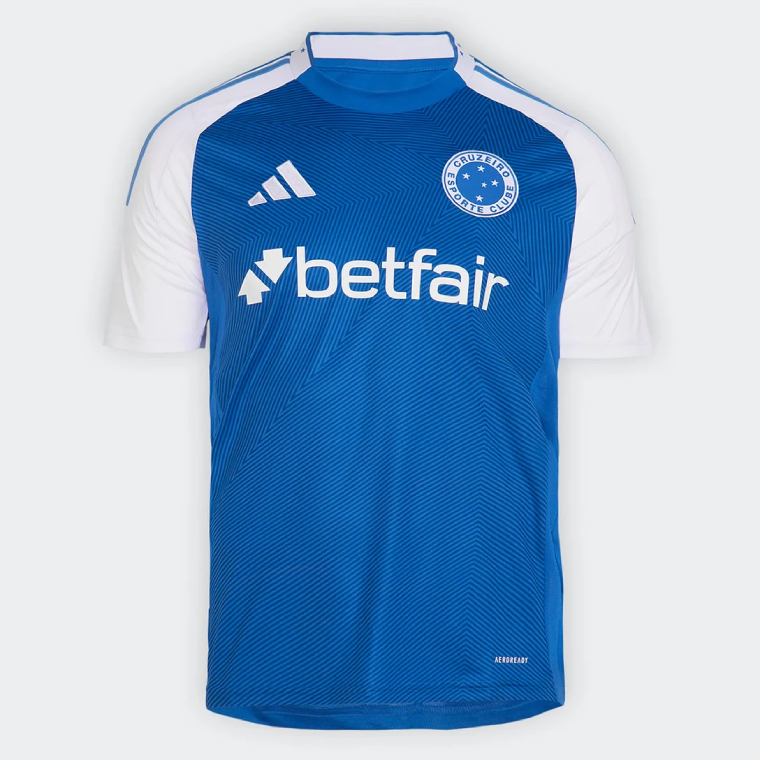 Cruzeiro JOAO MARCELO 43 Home 2025-26 Jersey – Blue