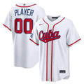 Cuba Baseball Jersey ACTIVE PLAYER Custom White 2026 World Baseball Classic Home