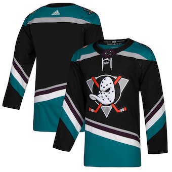 Custom Anaheim Ducks Jersey Name and Number Black Alternate Jersey Stitched