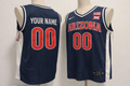 Custom Arizona Wildcats Basketball Jersey Name, Number Navy Stitched